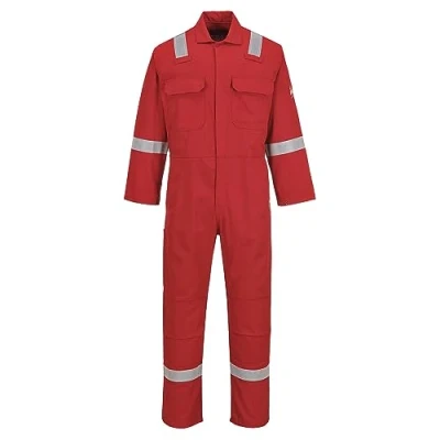 Afbeelding van Portwest Overall Vlamvertragend Bizweld Iona Red Maat Large