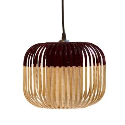 Afbeelding van Forestier Bamboo Light hanglamp extra small Ø27 zwart