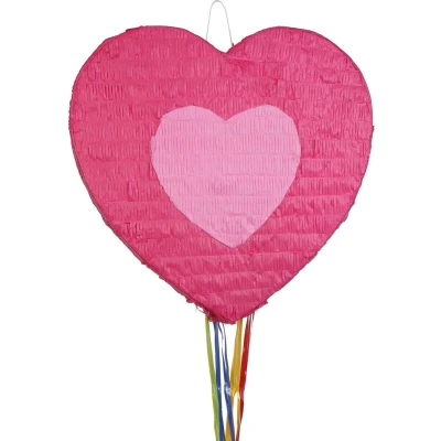 Afbeelding van Amscan 9903137 trui Pinata hart papier/kunststof 49,4 x 47,9 9,3 cm decoratie