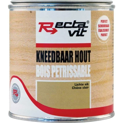 Afbeelding van RECTAVIT 125233 kneedbaar hout vulmiddel licht eiken (250 ml)