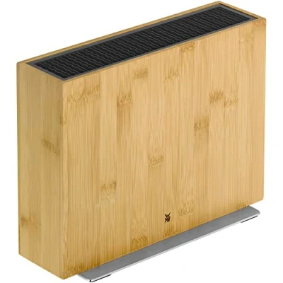 Afbeelding van WMF Flextec messenblok zonder mes van licht bamboe, compact, ruimtebesparend