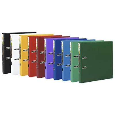 Afbeelding van Exacompta Ordner Prem&#039;Touch voor ft A4+, rug van 5 cm, geassorteerde office kleuren