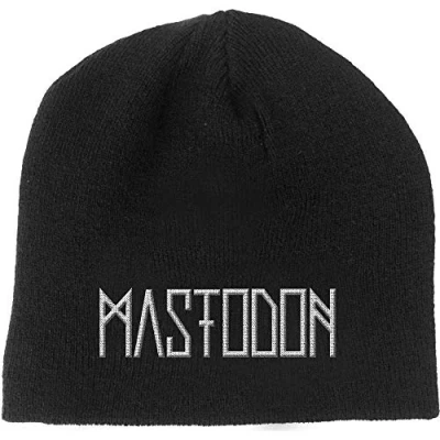 Afbeelding van Mastodon Band Logo Beanie Muts Zwart