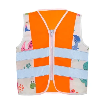 Afbeelding van Korntex Children ́s Safety Vest Action Dinosaurs CO² Neutral KX121K Brachiosaurus