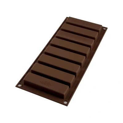 Afbeelding van Silikomart Sf184 Silicone Mould N.8 My Snack 100x26 H 16 Mm