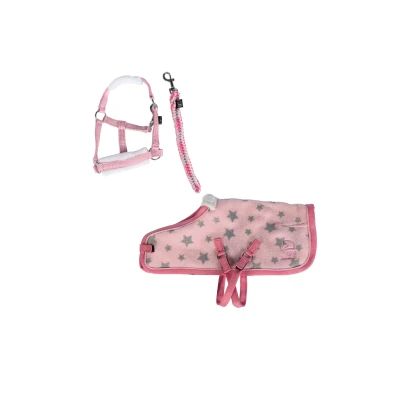 Image de HKM Câlin Poney Starterset Rose