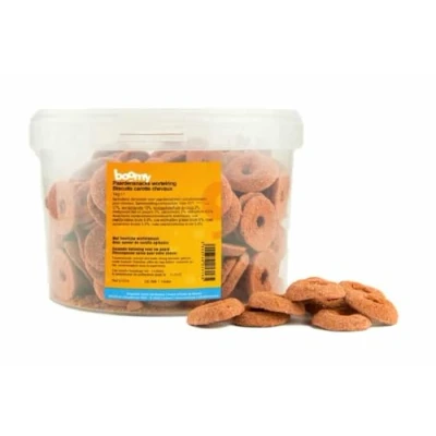 Afbeelding van Boomy Paardensnoepjes Suikervrije snacks voor paarden wortelring 1kg