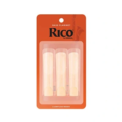 Image de D&#039;Addario REA0330 Anches clarinette basse, force 3.0, boîte de 3