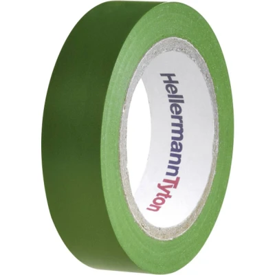 Afbeelding van HellermannTyton HelaTape Flex 15 710 00103 Isolatietape Groen (l x b) 10 m mm 1 stuk(s)