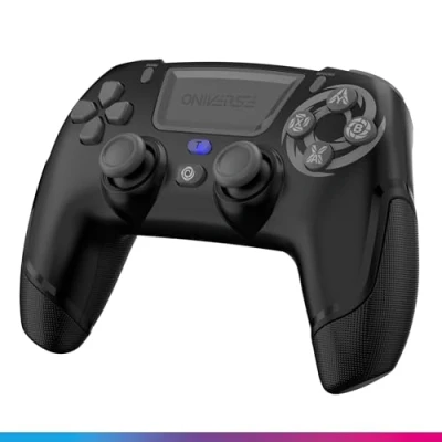 Image de Manette sans fil Oniverse Revolt pour PS4 PC et Mobile Bluetooth Guêpe Noir