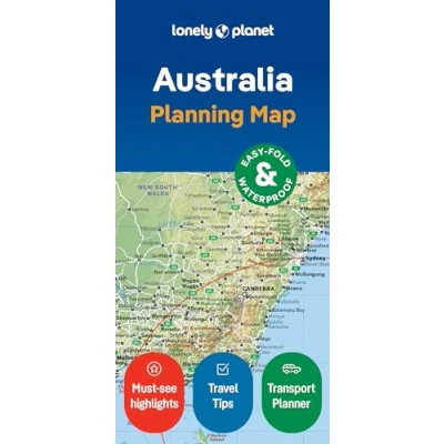 Afbeelding van Map Lonely Planet Australia Planning