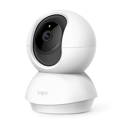 Image de TP Link TC70 Caméra de surveillance réseau panoramique / inclinaison couleur (Jour et nuit) 1080p audio sans fil Wi Fi H.264 CC 9 V