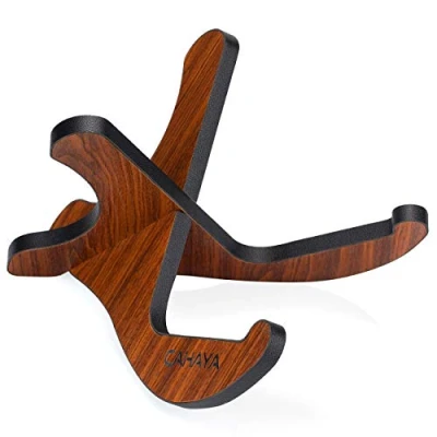 Afbeelding van CAHAYA Opvouwbare houten ukelele standaard voor ukelele, viool mandoline en kleine apparaten CY0022