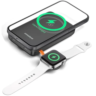 Afbeelding van Innostyle® Powerduo 2in1 Powerbank Voor Magsafe Watch 10000mAh