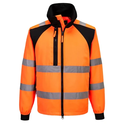 Afbeelding van WX2 Eco Hi Vis Werkjack maat 4XL, Orange/Black