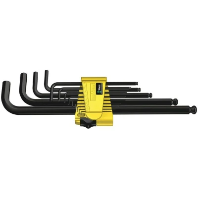 Afbeelding van Wera blacklaser inbussleutelset 13 delige inch 0,05 3/8