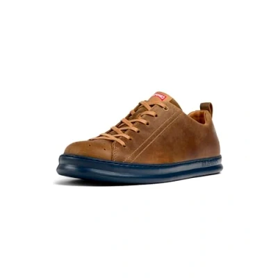 Afbeelding van Camper Runner FOUR Sneakers laag mittelbraun, Heren, Maat: 39, Mittelbraun Leer