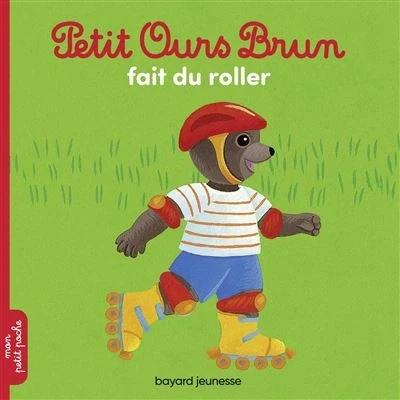 Image de Petit Ours Brun fait du roller