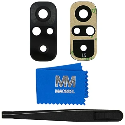 Afbeelding van MMOBIEL Glas Lens Back Camera voor Xiaomi Redmi Note 10 Zwart Incl. Pincet en Doekje
