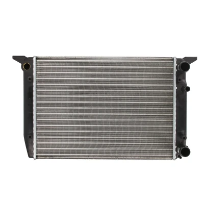 Afbeelding van THERMOTEC D7A012TT Radiateur Koper, Kunststof voor voertuigen zonder airco 430 322 33 Handgeschakeld Koelribben mechanisch gelast AUDI: 80 B3, B2