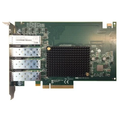 Image de Lenovo ThinkSystem Emulex OCe14104B NX Adaptateur réseau PCIe 3.0 10 Gigabit SFP+ x 4 pour ThinkAgile VX Certified Node 7Y94, 7Z12; VX1320 Appliance; VX7820 Appliance