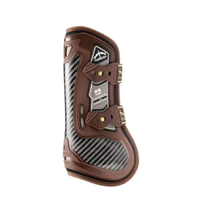 Image de Veredus Protèges Tendons Carbon Gel Absolute Front Marron L
