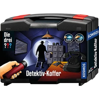 Afbeelding van De drie ??? detective koffer (drie vraagtekens): set