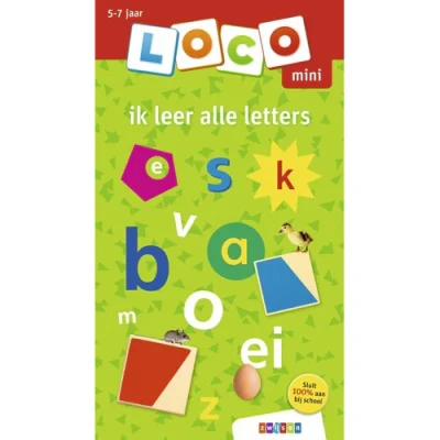 Afbeelding van Uitgeverij zwijsen loco mini ik leer alle letters