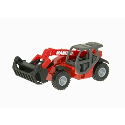 Afbeelding van Siku 1482 Manitou Telescooplader 1:87 Rood/Zwart Voor Kinderen vanaf 3 jaar Miniatuur Speelgoed Beweegbare Laadarm Flexibel Voertuig