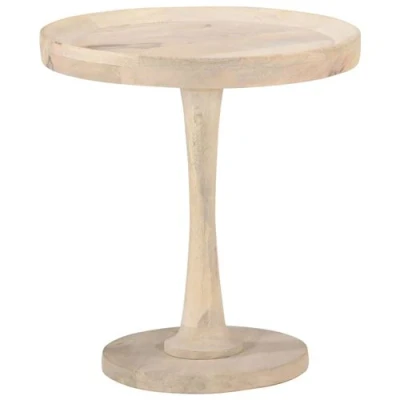Afbeelding van Bijzettafel Ø50x55 cm massief mangohout