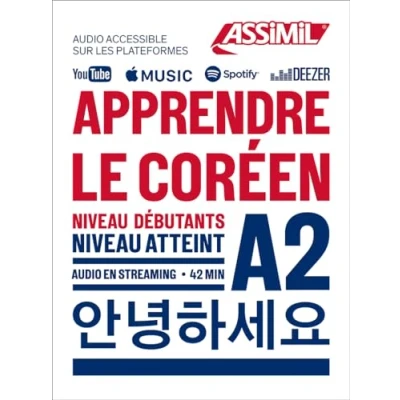 Afbeelding van Apprendre le coréen Niveau A2