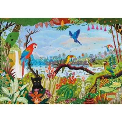Afbeelding van Puzzel Nathan Animated Jungle
