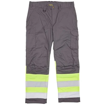 Afbeelding van Blaklader Werkbroek High Vis 1564 1811 Medium Grijs/High Geel D124