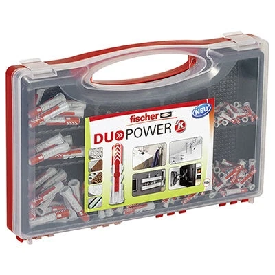 Afbeelding van Fischer Red Box DuoPower pluggen 280 delig