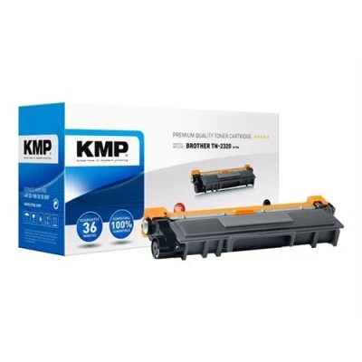 Afbeelding van KMP Toner vervangt Brother TN 2310, 2320, TN2310, TN2320 Compatibel Zwart 2600 bladzijden B T56 1261,3000