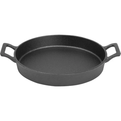Afbeelding van Olympia Gietijzeren Ronde Oren Schotel 200mm FW816 Horeca &amp; Professioneel