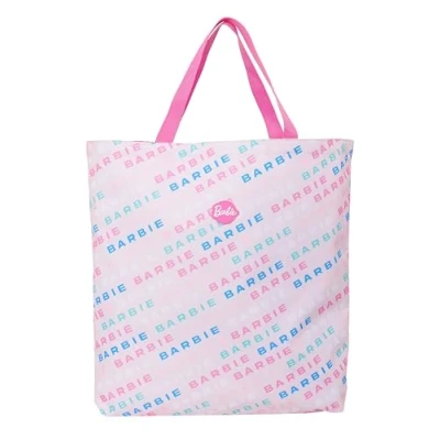 Afbeelding van Handtas Dames Barbie Logomania Licht Roze 50 x 45 10 cm