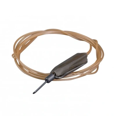 Afbeelding van Ridgemonkey Spectre Fluorocarbon Uni Lead Clip Leader Camo Brown Leaders