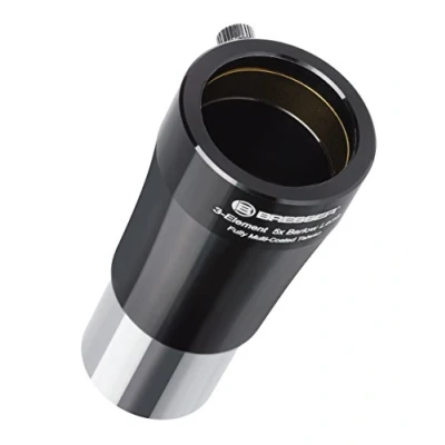 Afbeelding van Bresser Telescoop Barlowlens 5x 1,25 Inch Aluminium Zwart