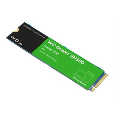 Image de WD Green SN350 NVMe SSD WDS960G2G0C 960 Go interne M.2 2280 PCIe 3.0 x4 (NVMe)