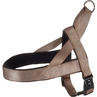 Afbeelding van Flamingo Abbi Noors Harnas Honden Taupe S 40 50cm 20mm 1st 133387