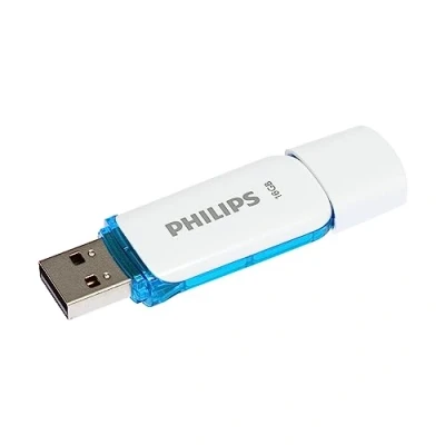 Afbeelding van Philips SNOW USB stick 16 GB Blauw FM16FD70B/00 2.0