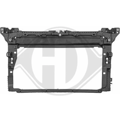 Afbeelding van DIEDERICHS 2209002 Voorfront Slotplaat VOLKSWAGEN: Polo VI