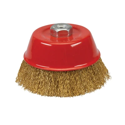 Afbeelding van Silverline Komborstel met gegolfd staaldraad 125 mm
