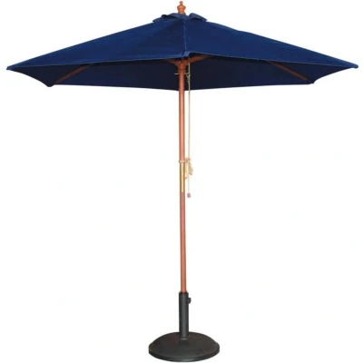 Afbeelding van Bolero ronde donkerblauwe parasol 3 meter