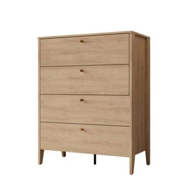 Afbeelding van Meubella Ladekast Cody Eiken 92 cm