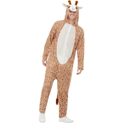 Afbeelding van Smiffy&#039;s Giraf Kostuum Giraffe Savanne Afrika Bruin Medium Carnavalskleding Verkleedkleding