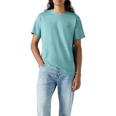 Image de Levi&#039;s Ss Original Hm Tee Bristol Blue Slub Jer, Blue, XS