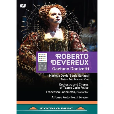 Afbeelding van Orchestra And Chorus Of The Teatro Carlo Felice, Francesco Lanzillotta Donizetti: Roberto Devereux (DVD)