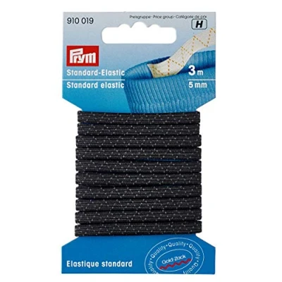 Afbeelding van Prym Standaard elastisch, polyester, zwart, 9,3 x 5,7 0,7 cm